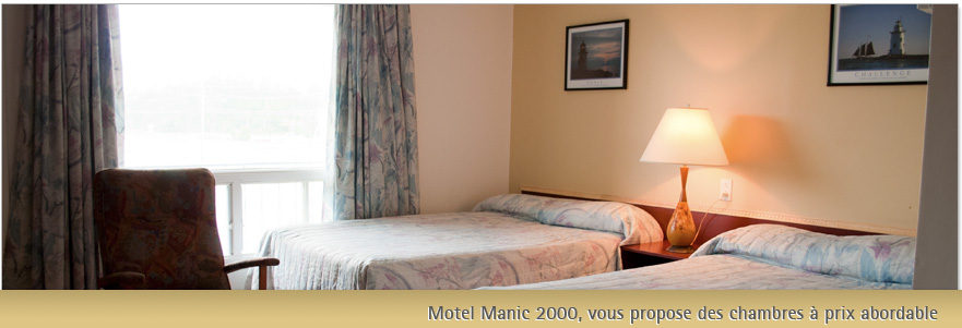 Motel Manic 2000, vous propose des chambres à prix abordable